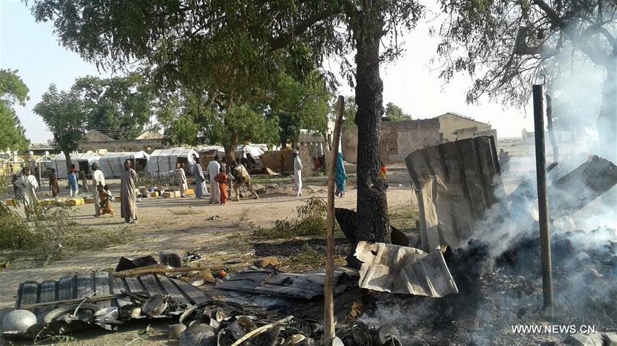 （国际）（1）尼日利亚军机误袭难民营　无国界医生组织说已造成52人死亡 
