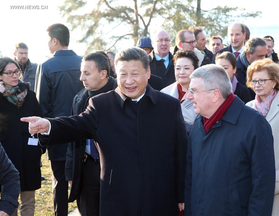 （XHDW）（2）习近平会见国际奥委会主席巴赫