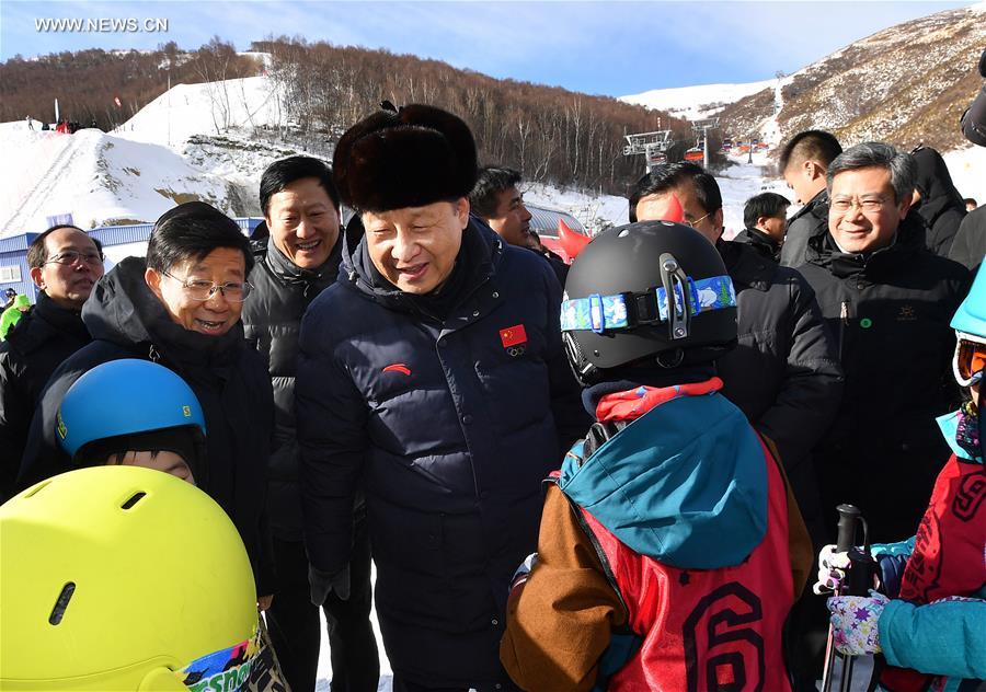 （时政）（14）习近平在张家口市考察冬奥会筹办工作