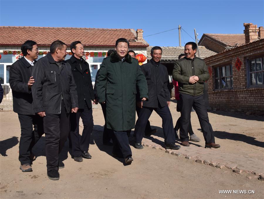 （时政）（12）习近平春节前夕赴河北张家口看望慰问基层干部群众