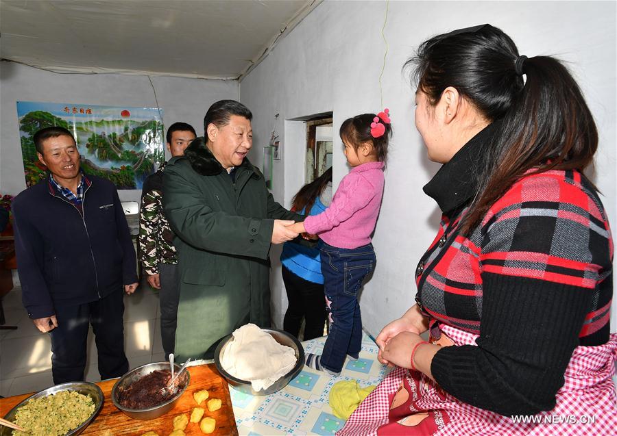 （时政）（14）习近平春节前夕赴河北张家口看望慰问基层干部群众