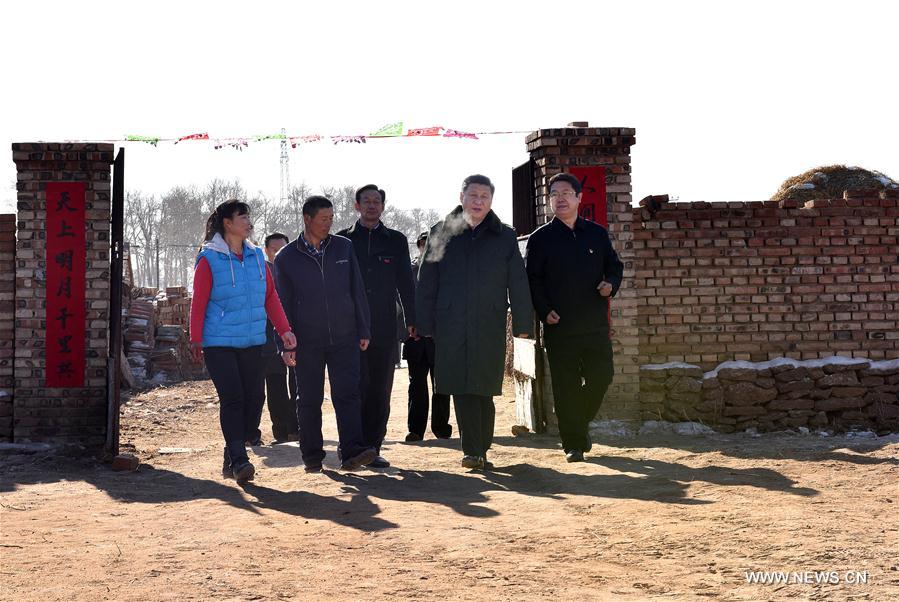 （时政）（15）习近平春节前夕赴河北张家口看望慰问基层干部群众