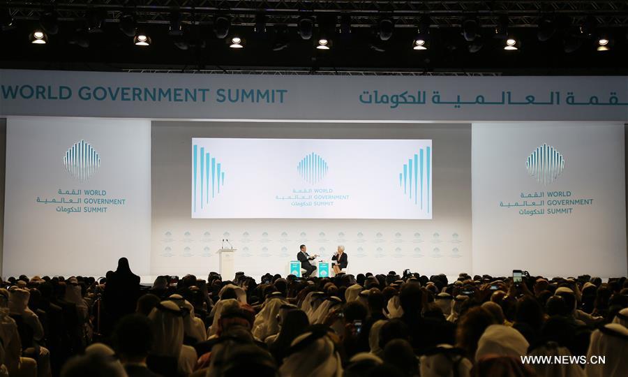 （XHDW）（1）第五届世界政府峰会在迪拜开幕