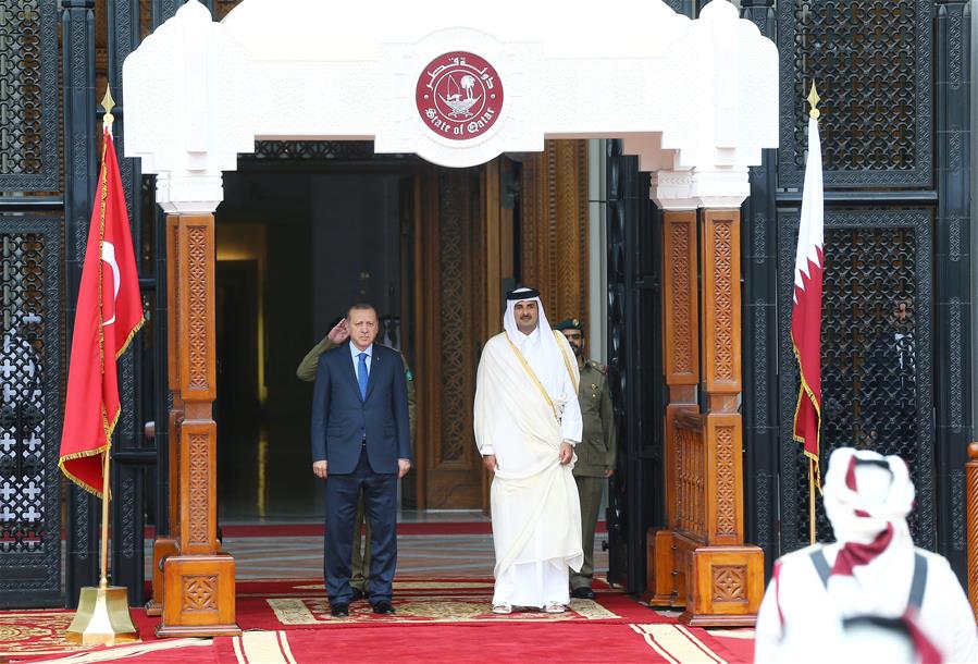 （外代一线）（1）土耳其总统访问卡塔尔