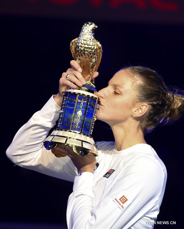 （体育）（1）网球——卡塔尔公开赛：普利斯科娃夺冠