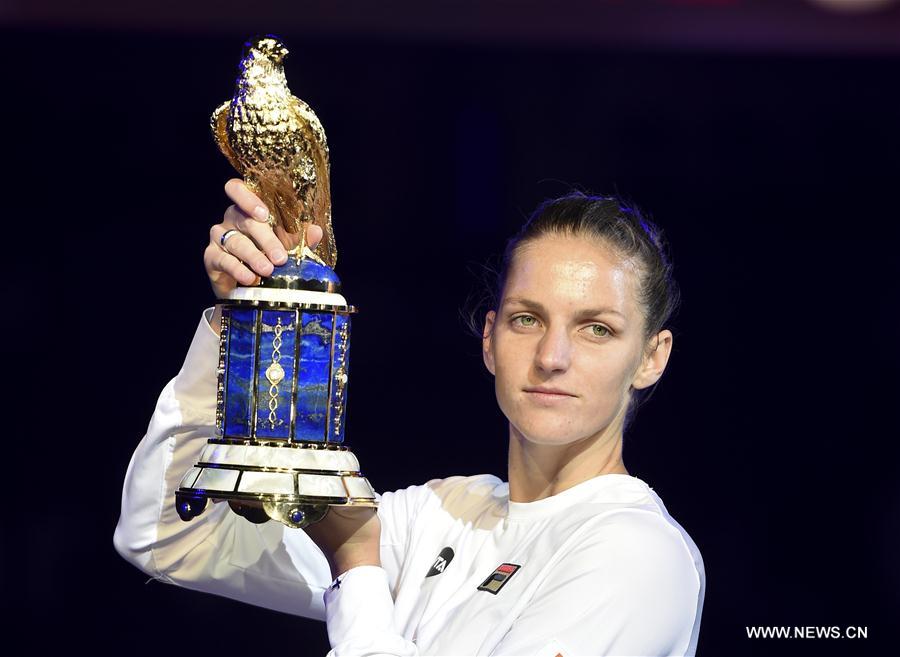 （体育）（2）网球——卡塔尔公开赛：普利斯科娃夺冠