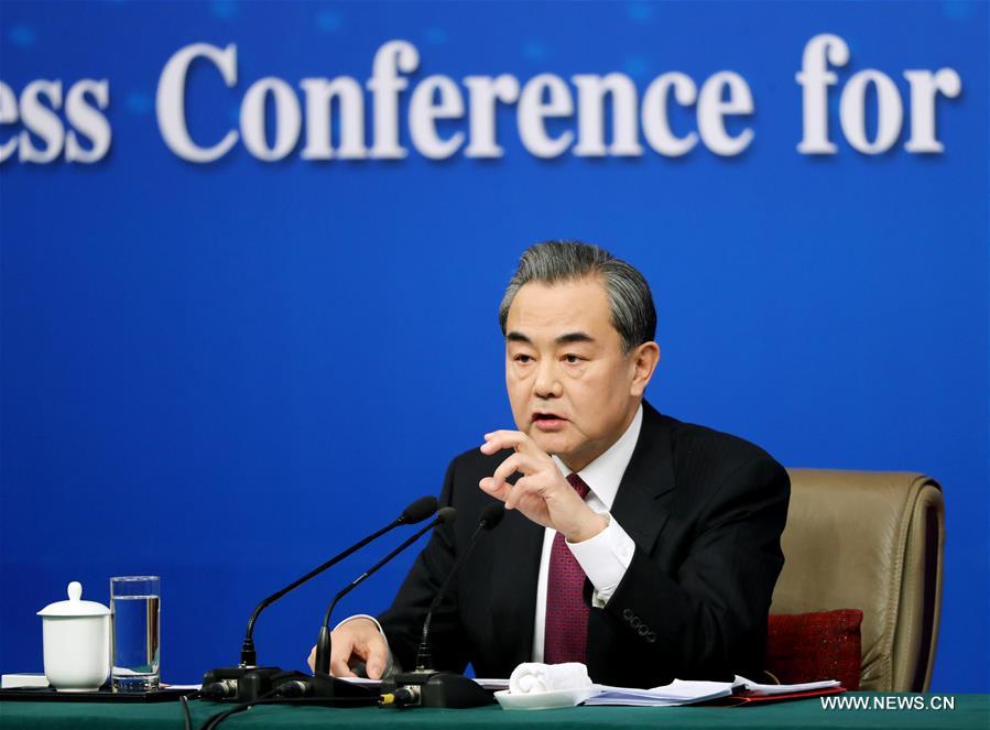 （两会）（12）外交部部长王毅就“中国的外交政策和对外关系”答记者问