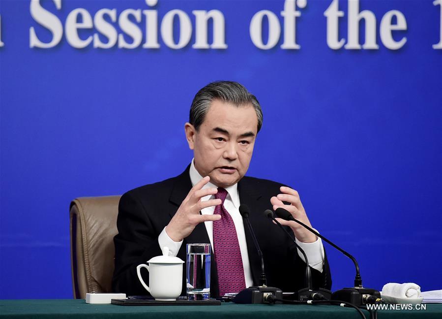 （两会）（14）外交部部长王毅就“中国的外交政策和对外关系”答记者问