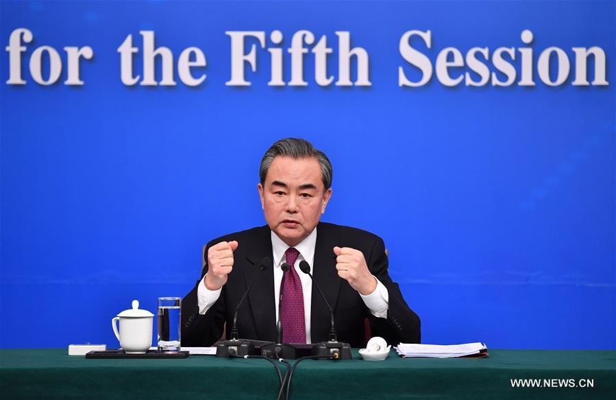 （两会）（19）外交部部长王毅就“中国的外交政策和对外关系”答记者问