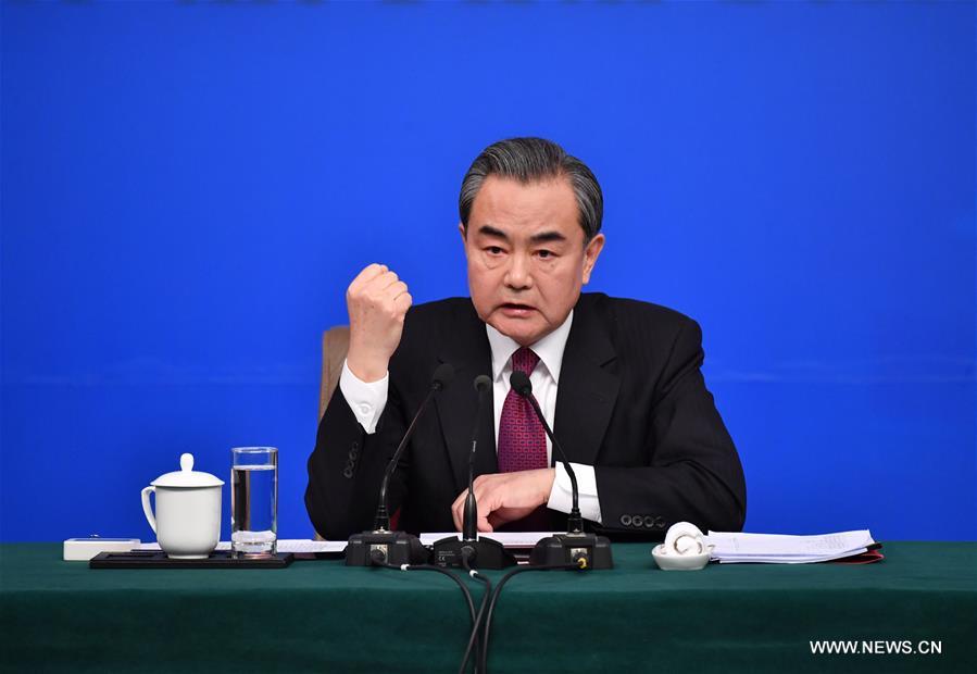 （两会）（16）外交部部长王毅就“中国的外交政策和对外关系”答记者问