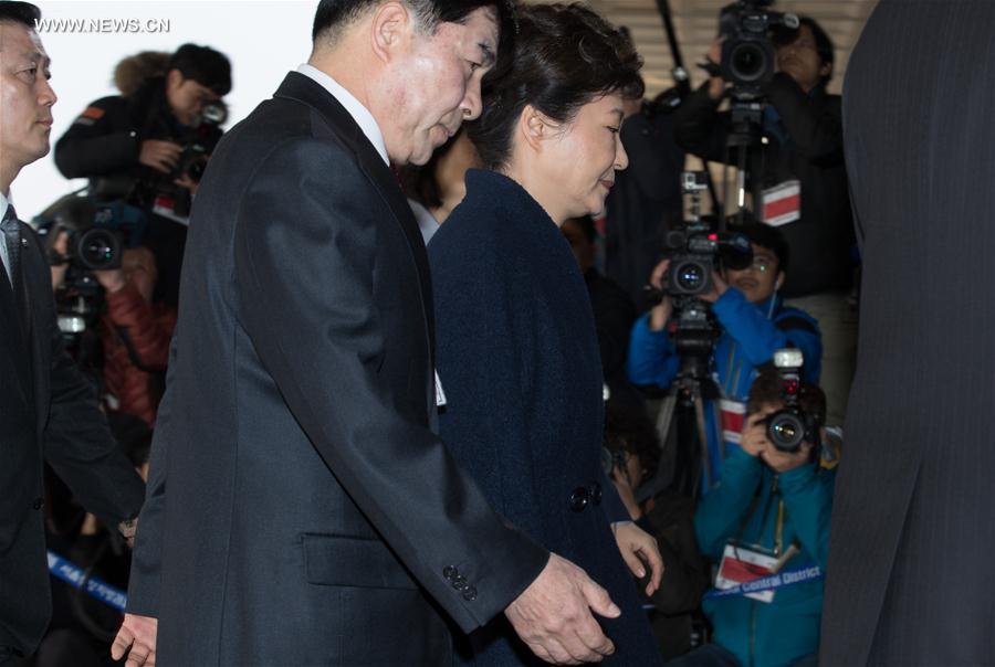 （国际）（4）朴槿惠接受韩国检方传唤