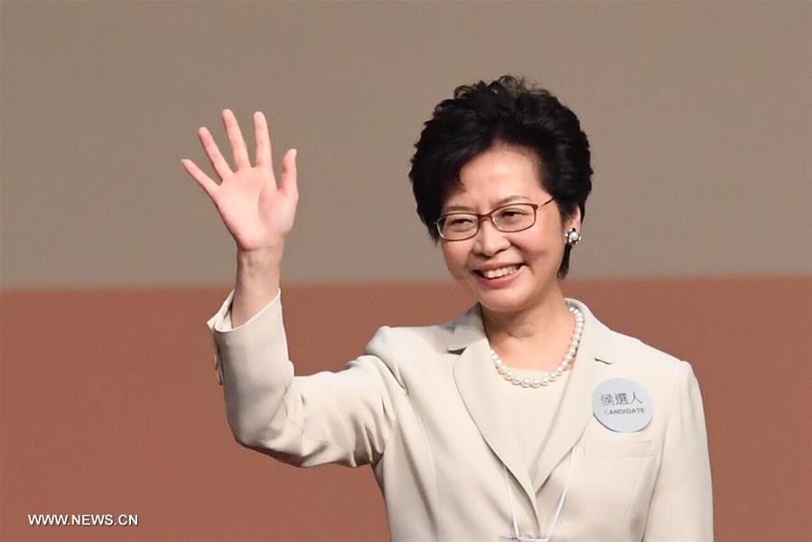 （时政）（2）林郑月娥当选香港特别行政区第五任行政长官人选