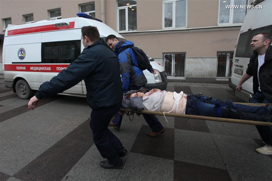 （国际）（3）俄圣彼得堡两座地铁站发生爆炸10人死亡