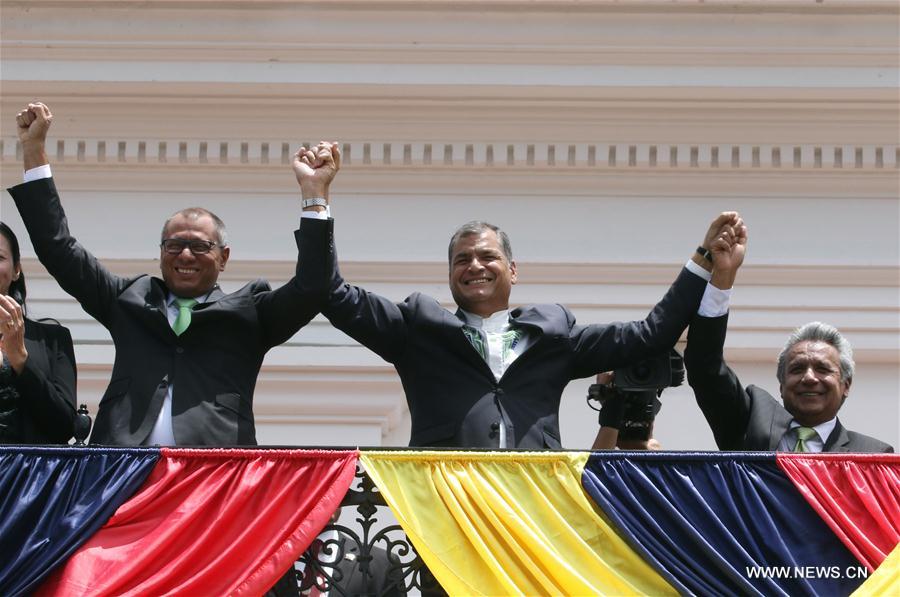 （国际）（2）厄瓜多尔执政党候选人莫雷诺当选厄瓜多尔总统