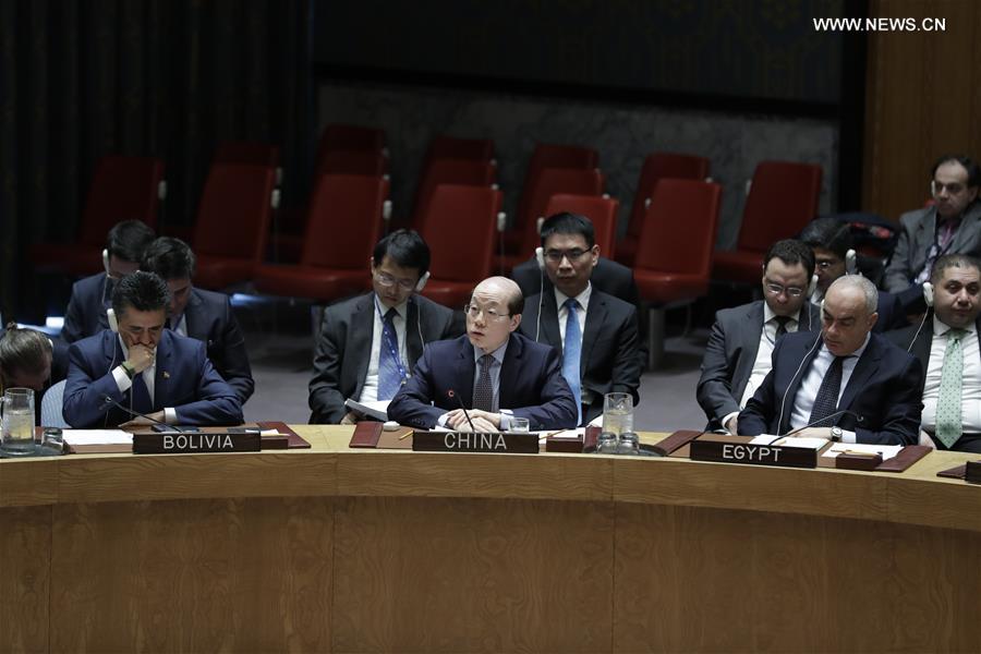 UN-SECURITY COUNCIL-SYRIA-USE OF CHEMICALS AS WEAPONS-PROBE-CHINA-SUPPORT