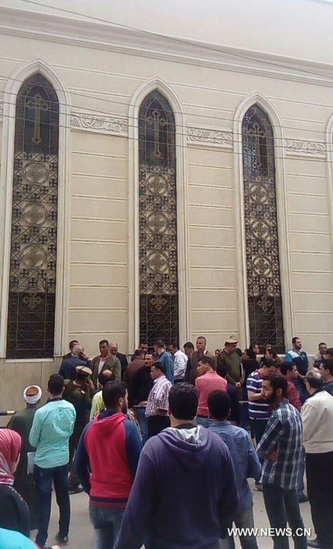 （国际）（1）埃及一所教堂发生爆炸至少21人死亡