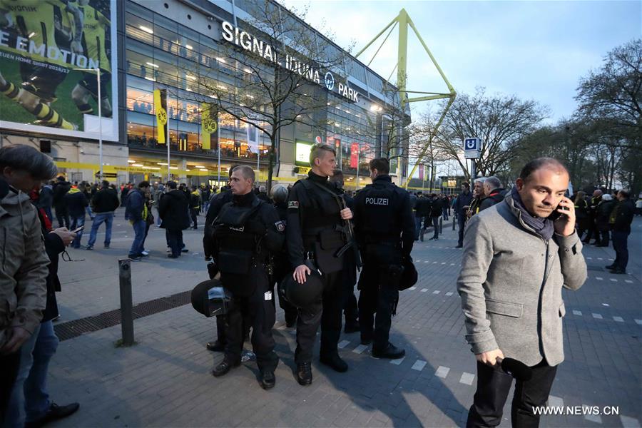 （国际）（6）德国多特蒙德足球队大巴车发生爆炸