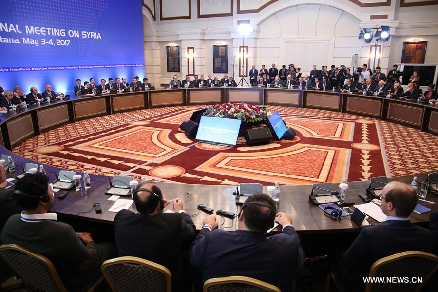 （国际）（1）俄土伊签署建立叙利亚“冲突降级区”备忘录