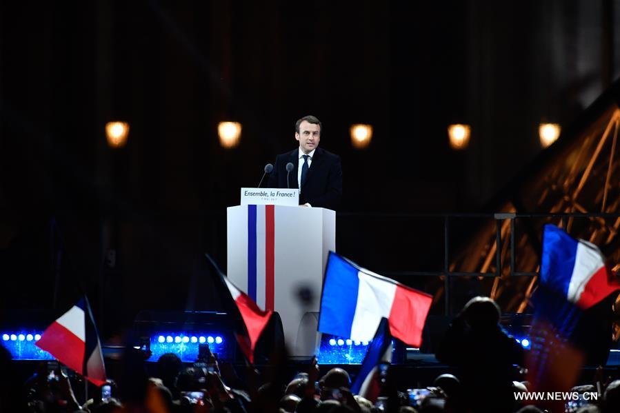 （国际）（6）马克龙在法国总统选举第二轮投票中获胜