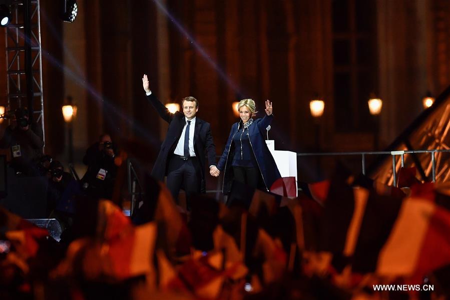 （国际）（7）马克龙在法国总统选举第二轮投票中获胜