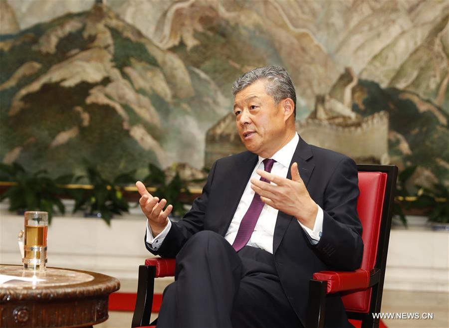 （国际·一带一路·图文互动）专访：“一带一路”为中英合作带来“黄金机遇”——访中国驻英国大使刘晓明