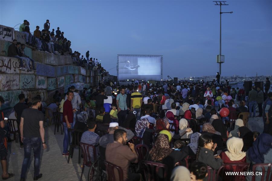 (3)MEDIO ORIENTE-GAZA-CINE-FESTIVAL