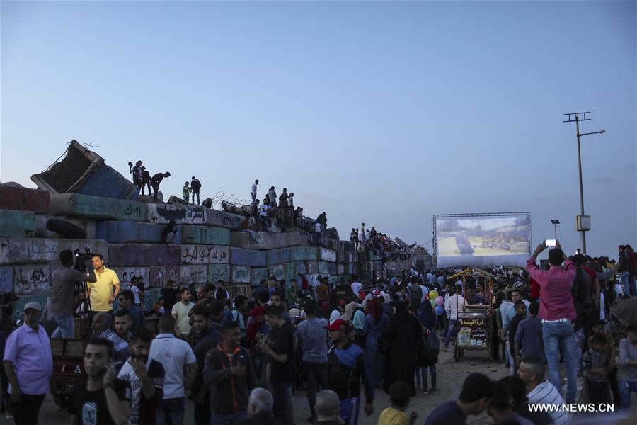 (5)MEDIO ORIENTE-GAZA-CINE-FESTIVAL