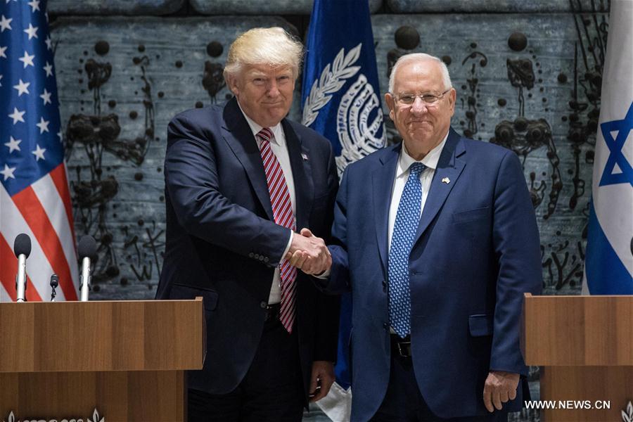 الصورة: الرئيس الأمريكي يزور إسرائيل