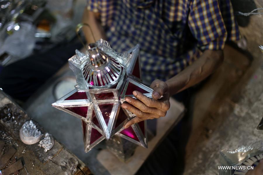 EGYPT-CAIRO-RAMADAN-HANDMADE LANTERNS