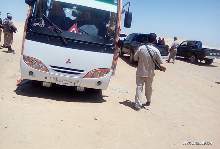 （国际）（1）埃及公交车遭枪击造成至少26人死亡