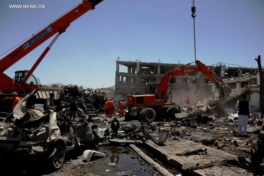 （国际）（1）阿富汗首都发生巨大爆炸造成近400人伤亡