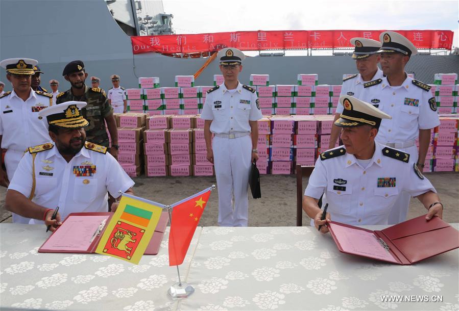 （国际·图文互动）（2）中国海军远航访问编队抵达斯里兰卡访问　积极支援斯方抗洪救灾　帮受灾民众渡过难关 