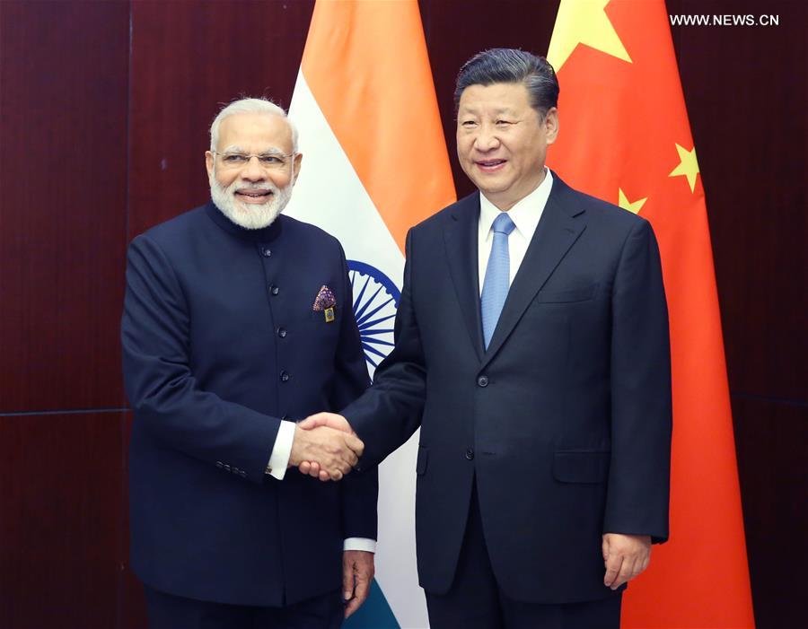 （时政）习近平会见印度总理莫迪