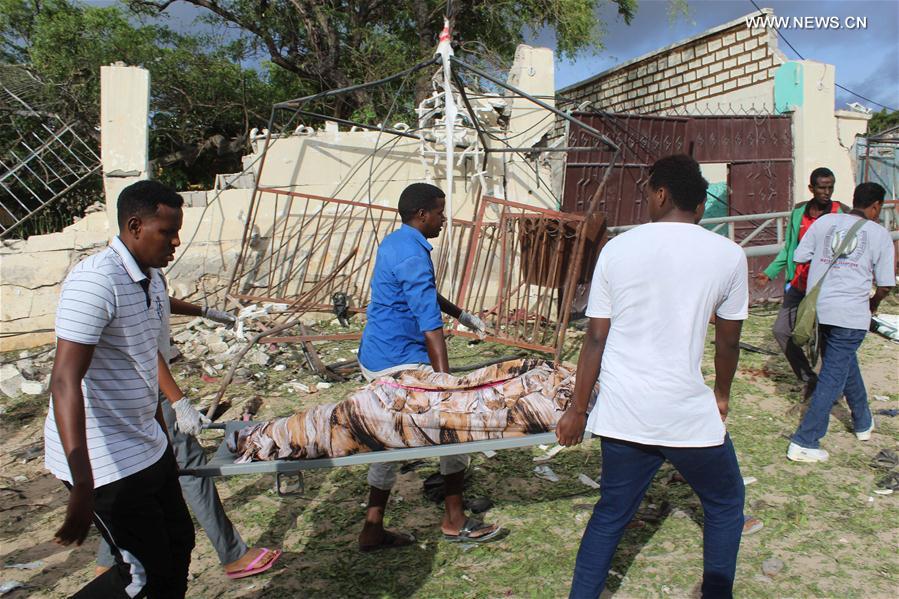 （国际）（3）索马里摩加迪沙发生爆炸袭击事件