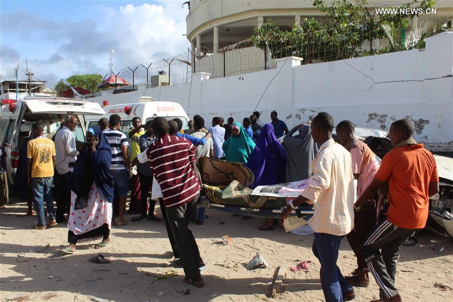 （国际）（5）索马里摩加迪沙发生爆炸袭击事件