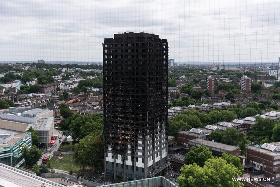 （国际）（4）伦敦居民楼火灾死亡人数升至30人 