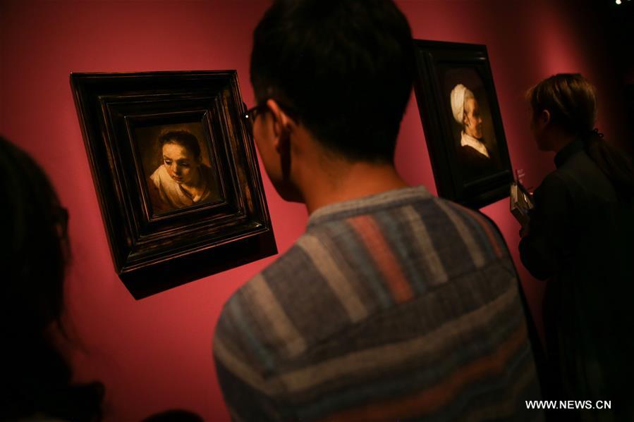 （文化）（5）“伦勃朗和他的时代：美国莱顿收藏馆藏品展”在国博开幕