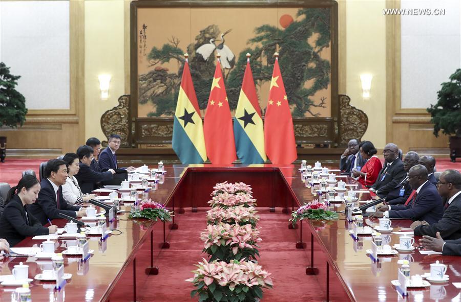（XHDW）（1）李源潮与加纳副总统巴武米亚会谈