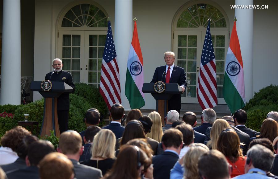 U.S.-WASHINGTON D.C.-INDIA-MODI-VISIT-TRUMP