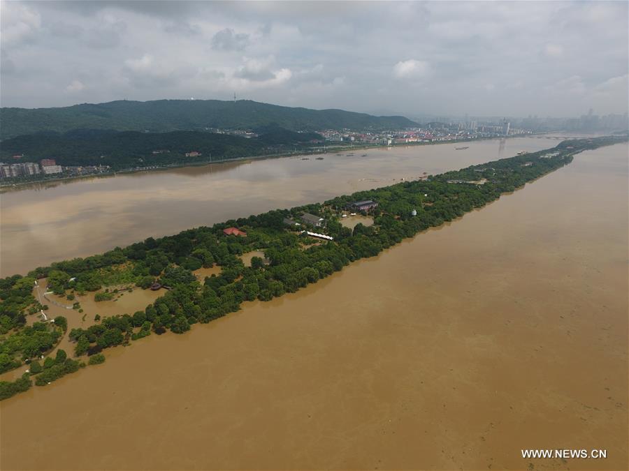 （社会）（7）湘江长沙段水位破历史记录