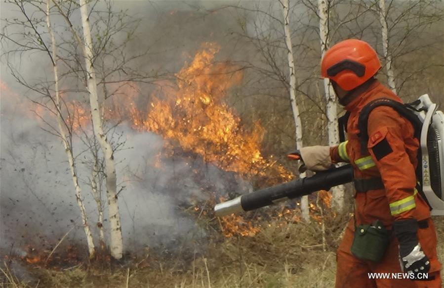 #（社会）内蒙古大兴安岭北部原始林区一日内发生６起森林火灾