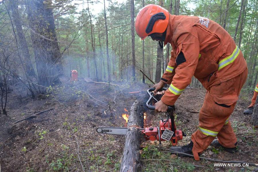 #（社会）（3）内蒙古大兴安岭高地林场火灾扑救工作取得决定性胜利