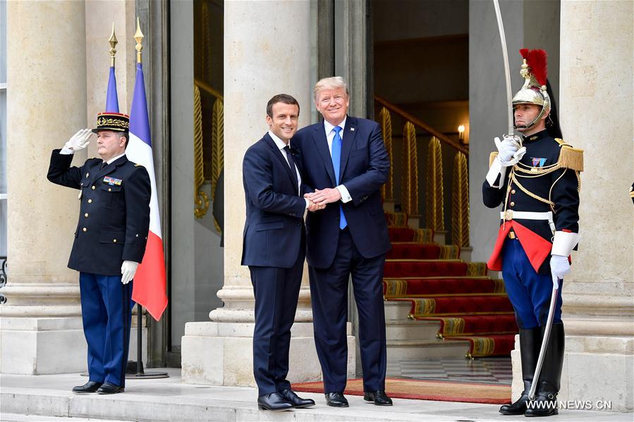 FRANCE-PARIS-U.S.-PRESIDENT-TRUMP-VISIT