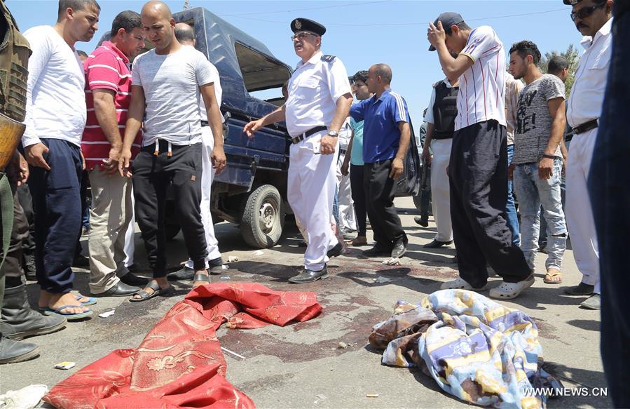 （国际）（1）埃及5名安全人员遇袭身亡