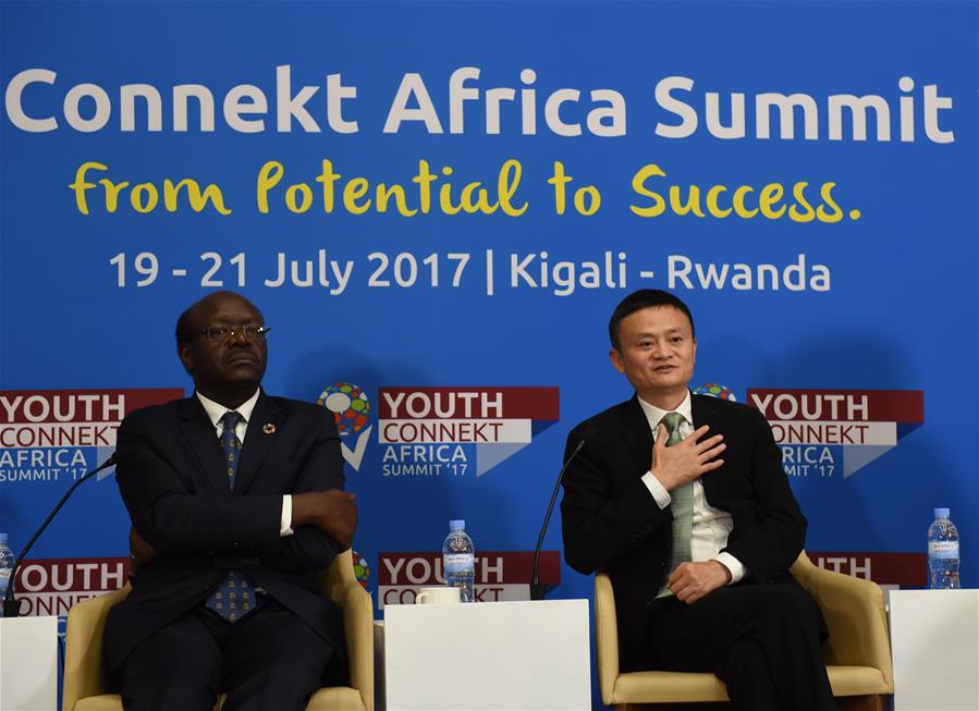 RWANDA-KIGALI-YOUTHCONNEKT AFRICA SUMMIT-CHINA-JACK MA-SUPPORT