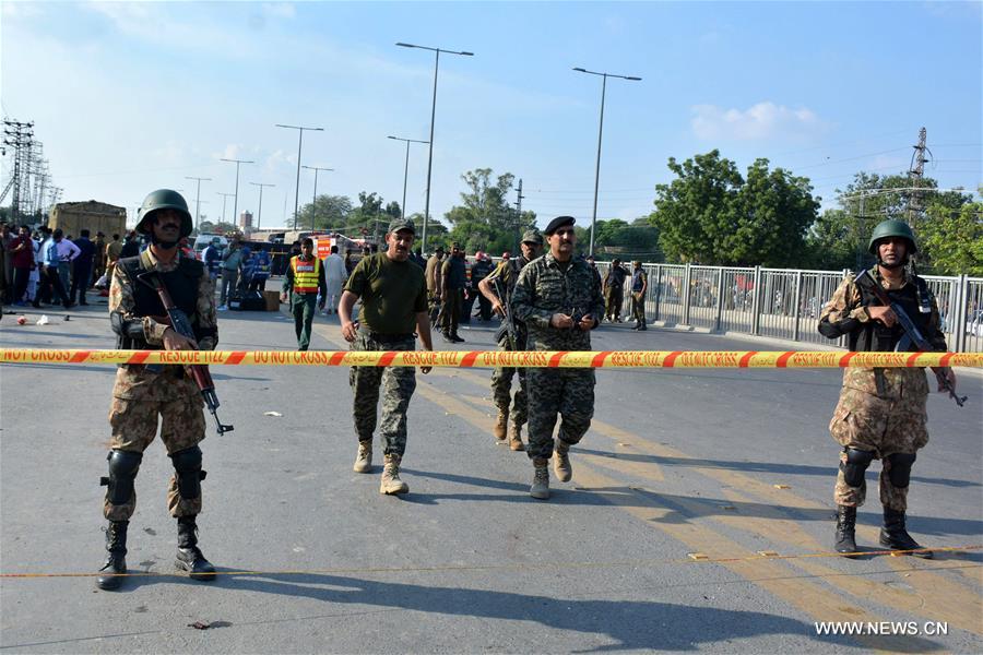 （国际）（3）巴基斯坦拉合尔发生自杀式炸弹袭击