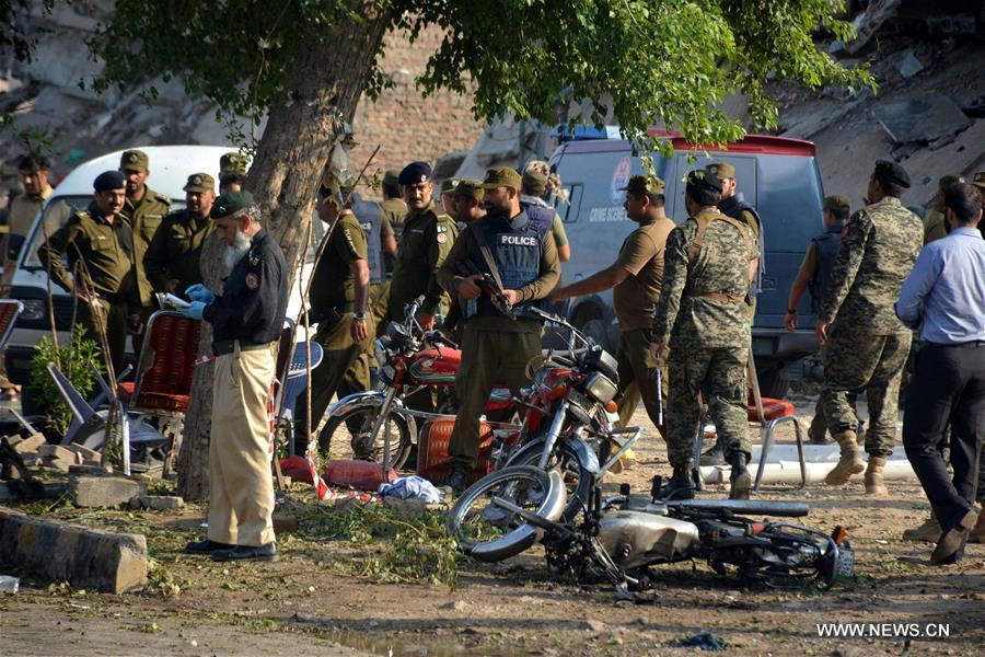 （国际）（2）巴基斯坦拉合尔发生自杀式炸弹袭击