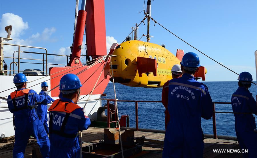 （科技）（4）“探索”号自治式水下机器人在南海开展首次试验性应用