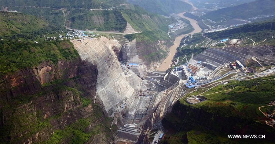 #（图文互动）（6）全球在建最大水电站白鹤滩主体工程全面建设