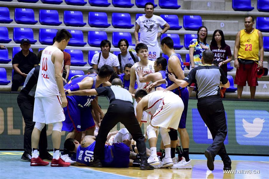 （体育）（5）篮球——男篮亚洲杯：中国负菲律宾